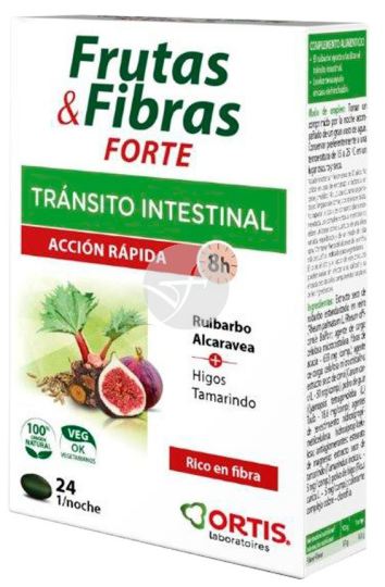 Frutas y Fibras Forte 24 Compromidos