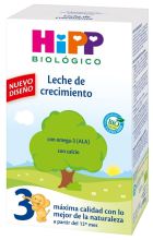 Leche Crecimiento Bio N3 12 Meses 500 gr